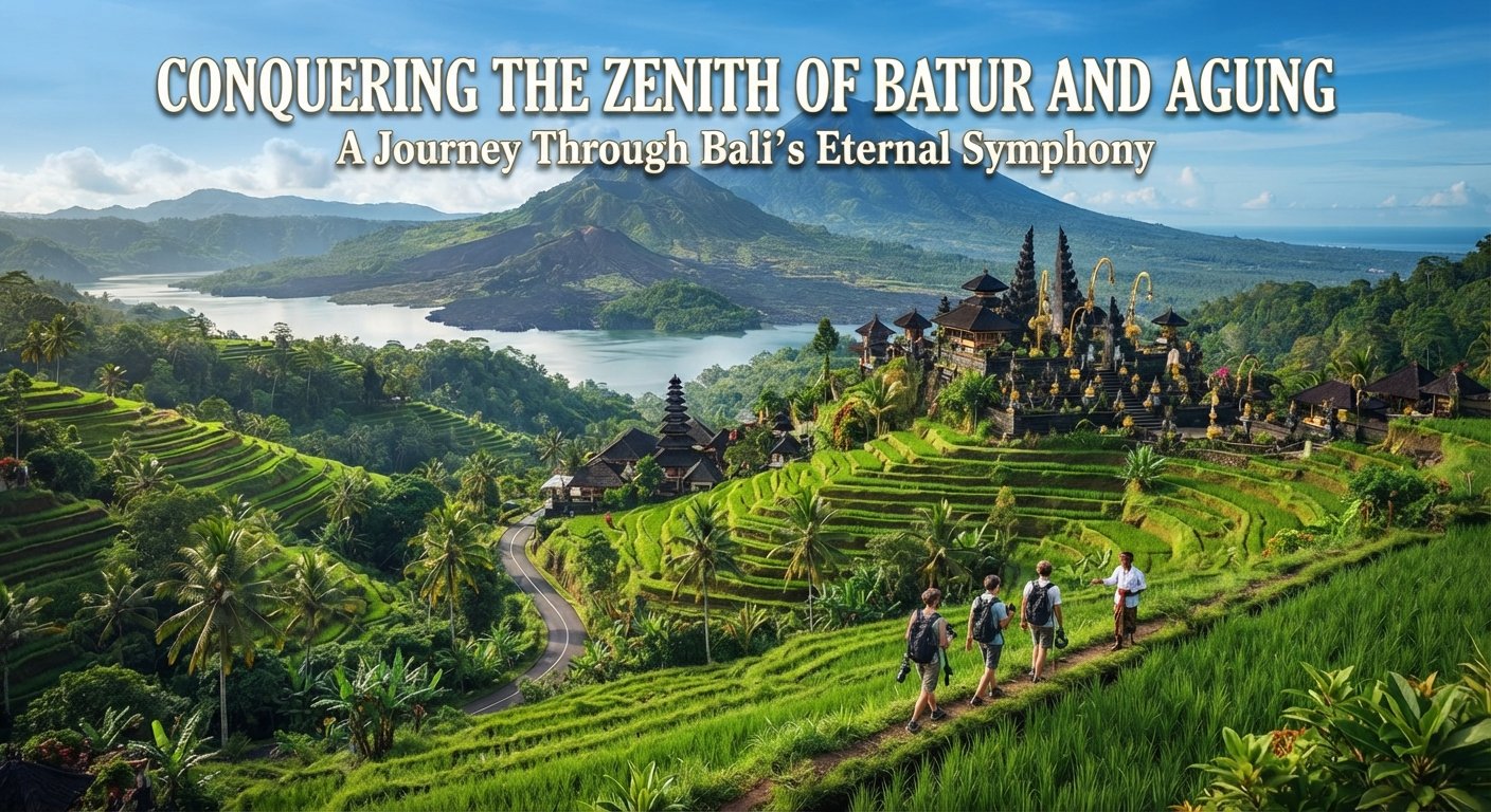 Bali Full-Day Cultural and Nature Tour Conquering the Zenith of Batur and Agung – Bali’s Eternal Symphony - Book on Tour Vigator