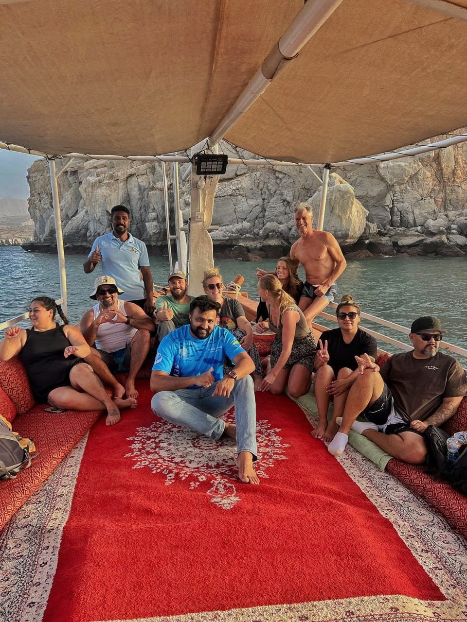 Dubai to Oman: Norway of Arabia Dhow Cruise, Dolphins & Telegraph Island