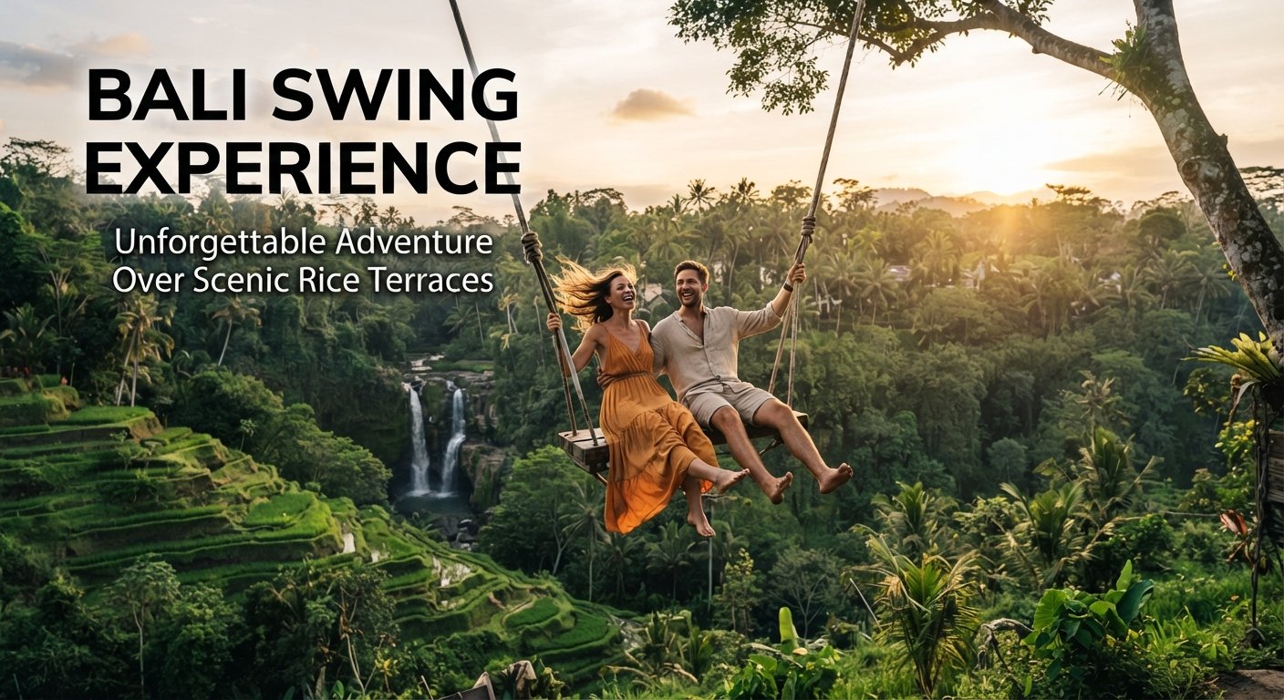 Bali Swing Experience Unforgettable Adventure Over Scenic Rice Terraces