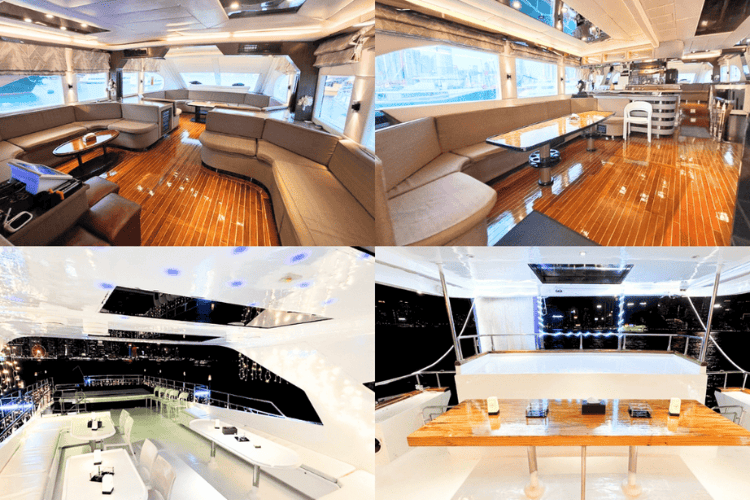 Hong Kong Victoria Harbour Night Cruise: Luxury Dreamer (Unlimited Snacks & Drinks + Professional Photography + Live Tour Ambassador) - thumbnail 2